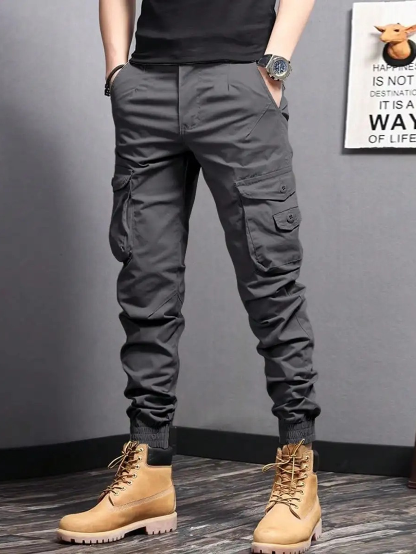Caleb | Men's Cargo Trousers