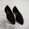 Rosamund | Women's Suede Pointed Toe Loafers for Effortless Elegance