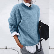 Nini | Oversized Mock Neck Knit Jumper