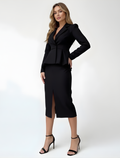 Josephine | Women's Tailored Peplum Co-ord Set for Effortless Elegance