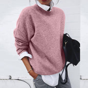 Nini | Oversized Mock Neck Knit Jumper
