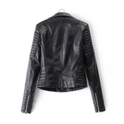 Bianca | Women's Quilted Studded Leather Jacket