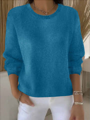 Sina | Women's Batwing Sleeve Crew Neck Jumper