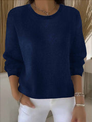 Sina | Women's Batwing Sleeve Crew Neck Jumper