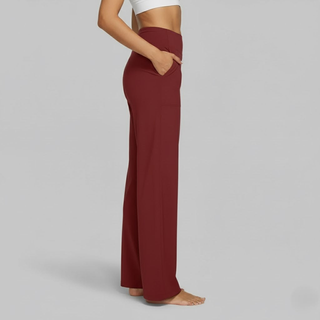 Klara | High-Waist Wide-Leg Yoga Pants