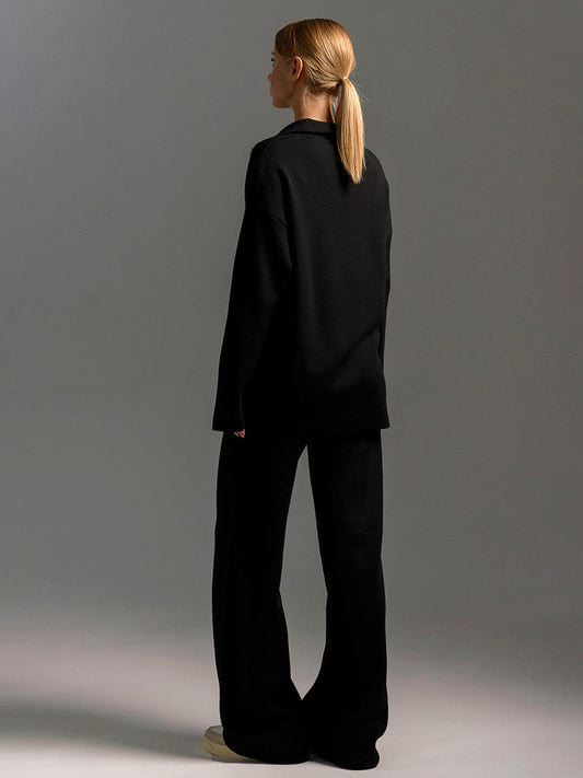 Guinevere | Women's Knitted Hoodie Co-ord Set for Effortless Comfort