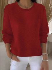 Sina | Women's Batwing Sleeve Crew Neck Jumper