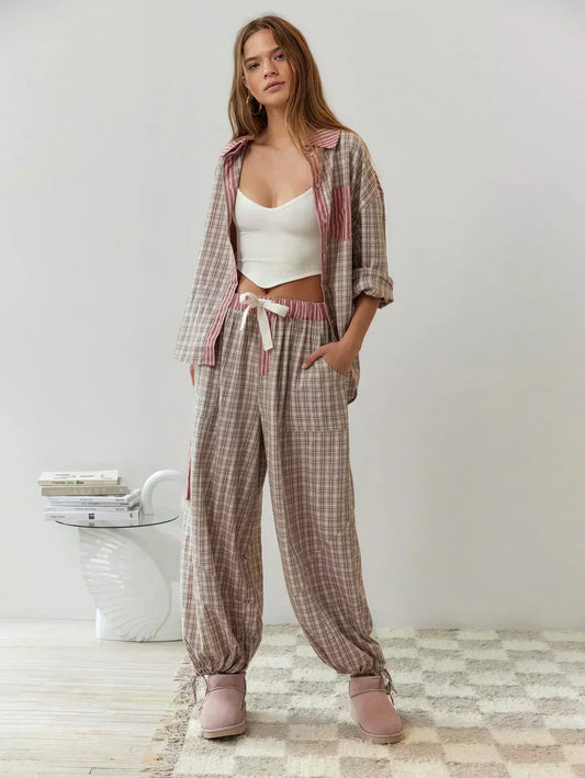 Florence | Women's Checked Co-ord Set