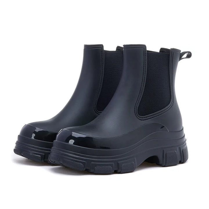 Sophia | Women’s Chunky Sole Slip On Ankle Boots
