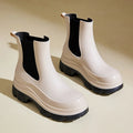 Sophia | Women’s Chunky Sole Slip On Ankle Boots