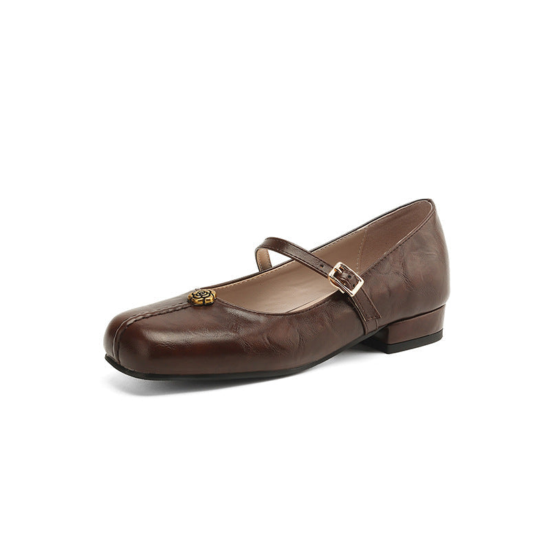 Natalie | Women’s Spring Strap Ballet Flats