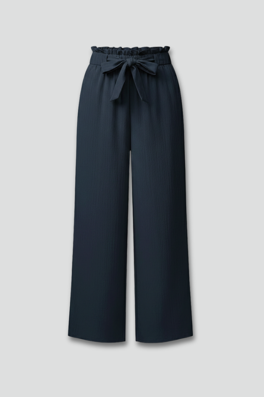Lily | Women's Belted Wide Leg Trousers for Effortless Tailoring