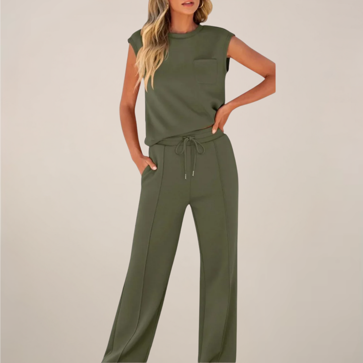 Grace | Women's Ribbed Knit Co-ord Set
