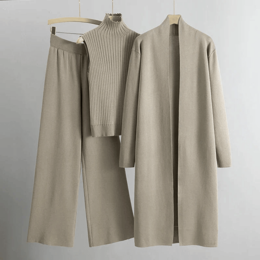 Chloe | Women's Knitted Co-ord Set for Effortless Layering