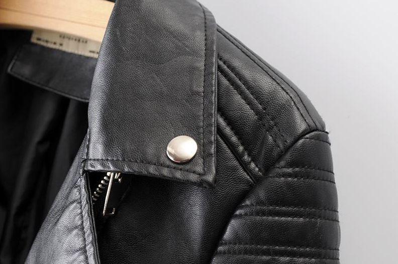 Bianca | Women's Quilted Studded Leather Jacket