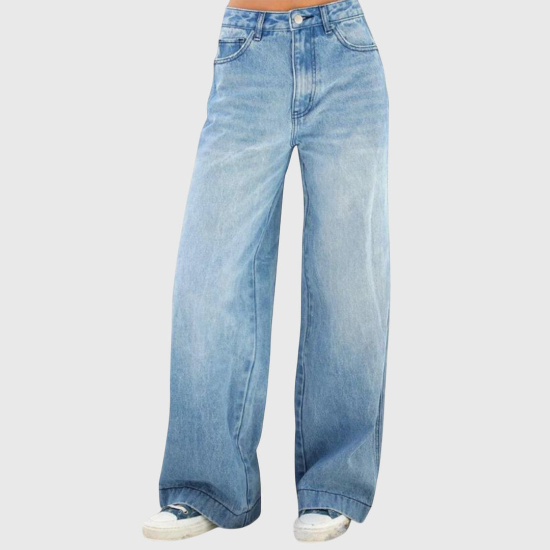 Sloane | High-Waist Wide-Leg Denim Jeans