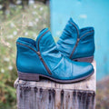 Anne | Women's Side Zip-Up Ankle Boots