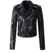 Sienna | Women's Faux Leather Belted Jacket