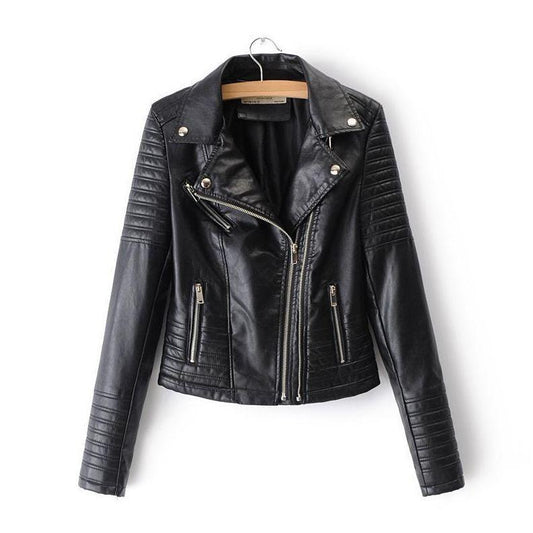 Bianca | Women's Quilted Studded Leather Jacket