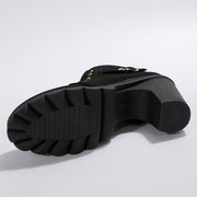 Cassandra | Chunky Heel Ankle Boots