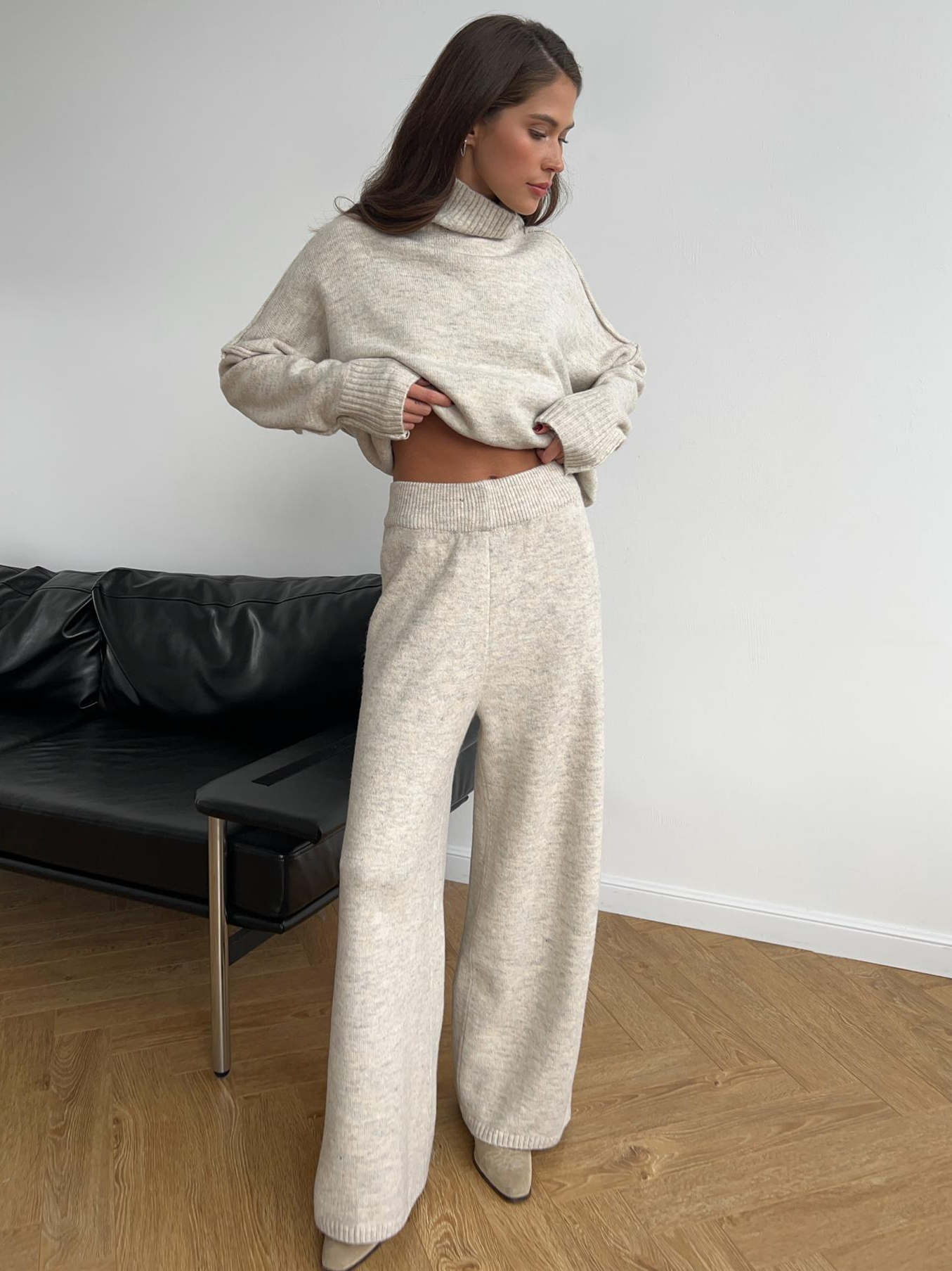 Emma | Women's Knitted Co-ord Set for Effortless Comfort
