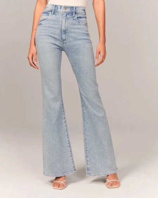 Séverine | Women's High Waisted Flare Jeans