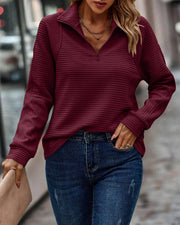 Lorelei | Quarter-Zip Knitted Jumper