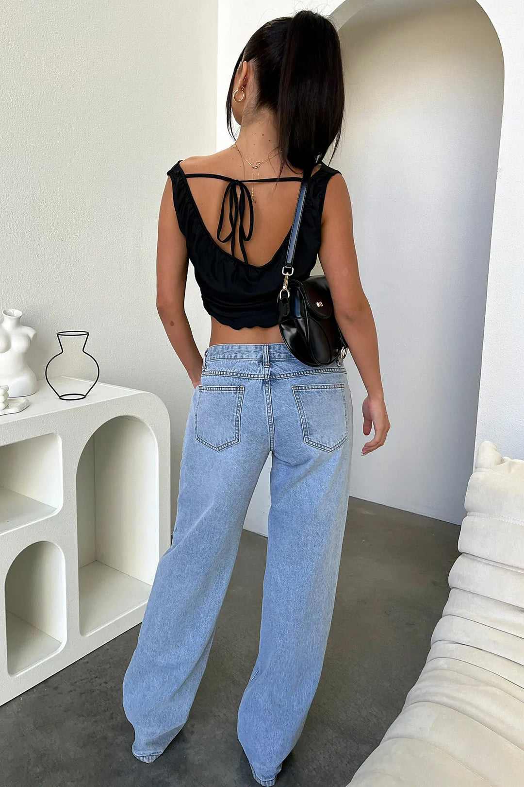 Cleo | Low-Rise Baggy Wide-Leg Jeans