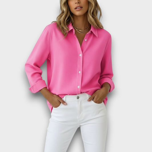 Wilhelmina | Women's Relaxed Fit Button-Down Shirt