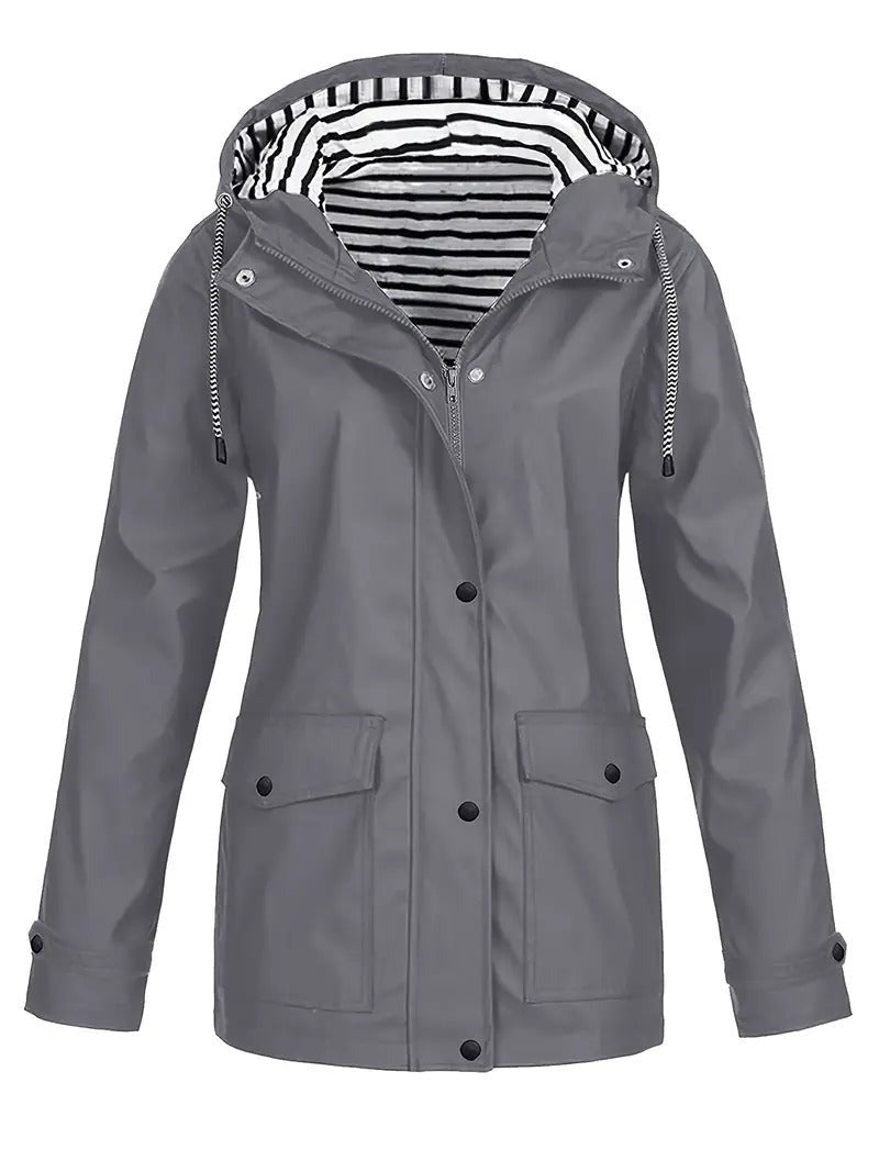 Josephine | Waterproof Hooded Rain Jacket