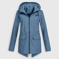 Helena | Women's Hooded Long Waterproof Jacket