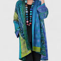 Zaira | Women's Printed Longline Kimono Cardigan
