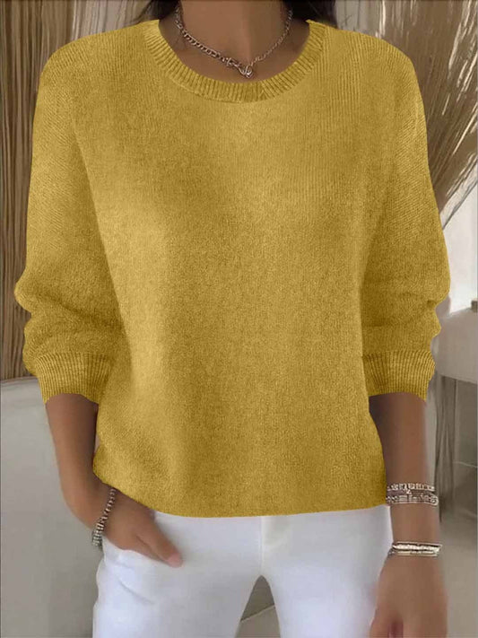Sina | Women's Batwing Sleeve Crew Neck Jumper