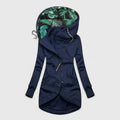 Delphine | Women's Tropical Lined Longline Zip Jacket