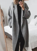 Marry | Women's Oversized Longline Wool Coat