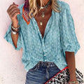 Sophie | Women's Printed Collared Blouse